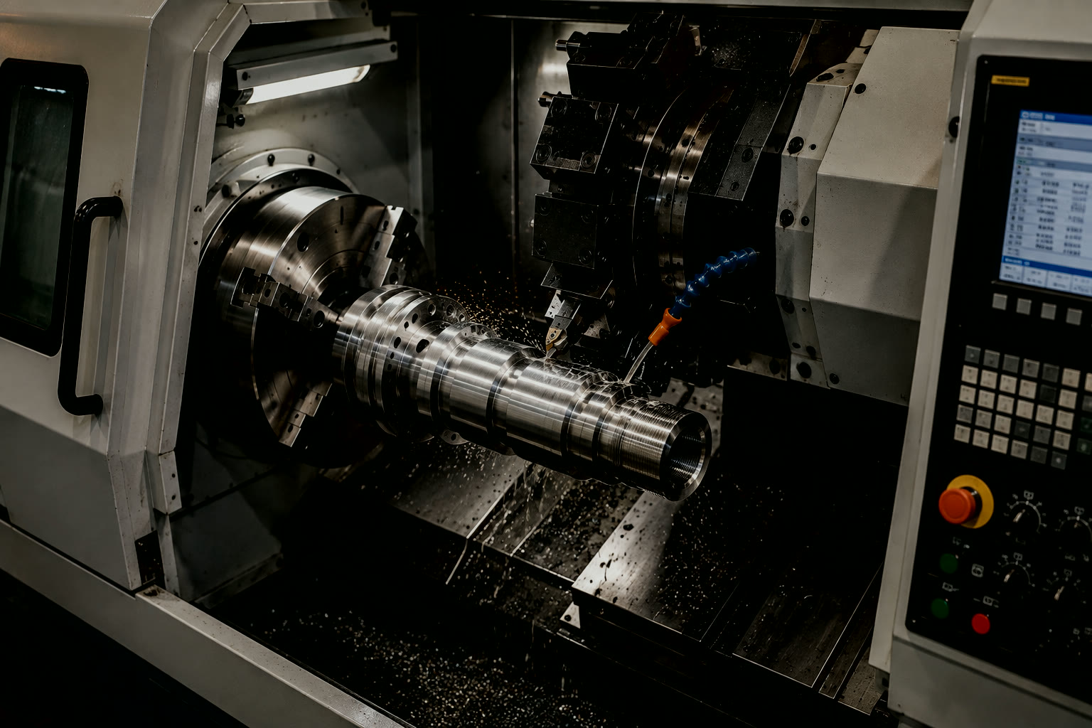 CNC turning — CNC lathe