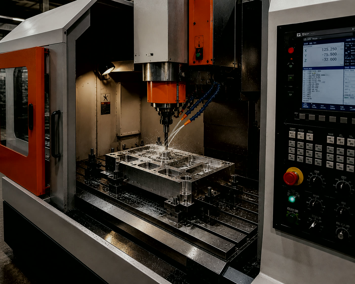 VMC — Vertical machining